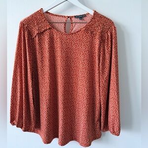 Adrianna Papell Women's Print Blouse